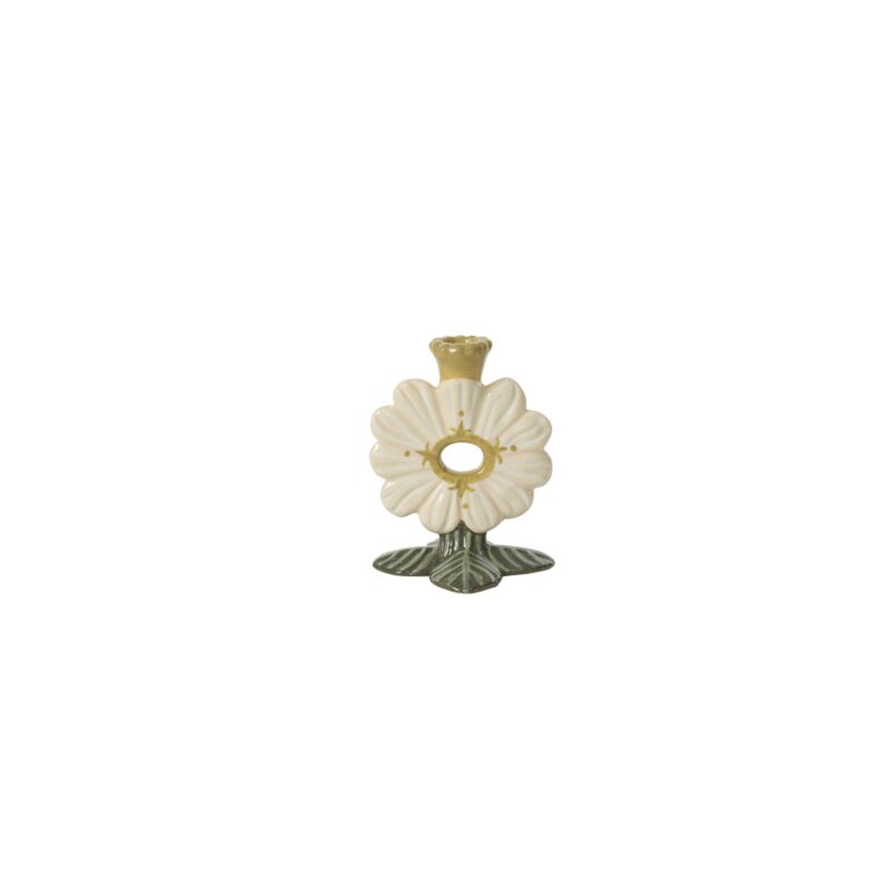 Design Shop Soft Petal Candleholder 4.5"x 4.5"x 5.5", Set of 2