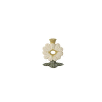 Design Shop Soft Petal Candleholder 4.5"x 4.5"x 5.5", Set of 2