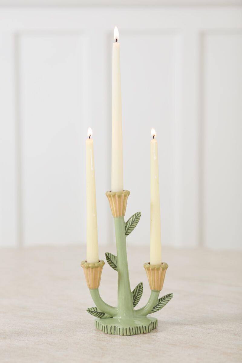 Design Shop Soft Petal Candleholder 7.5"X 4"x 9.75"
