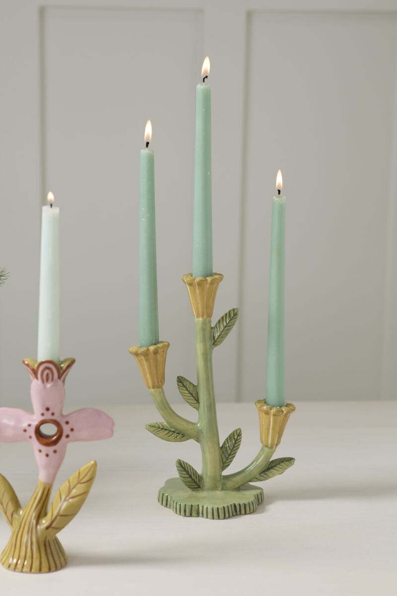 Design Shop Soft Petal Candleholder 7.5"X 4"x 9.75"