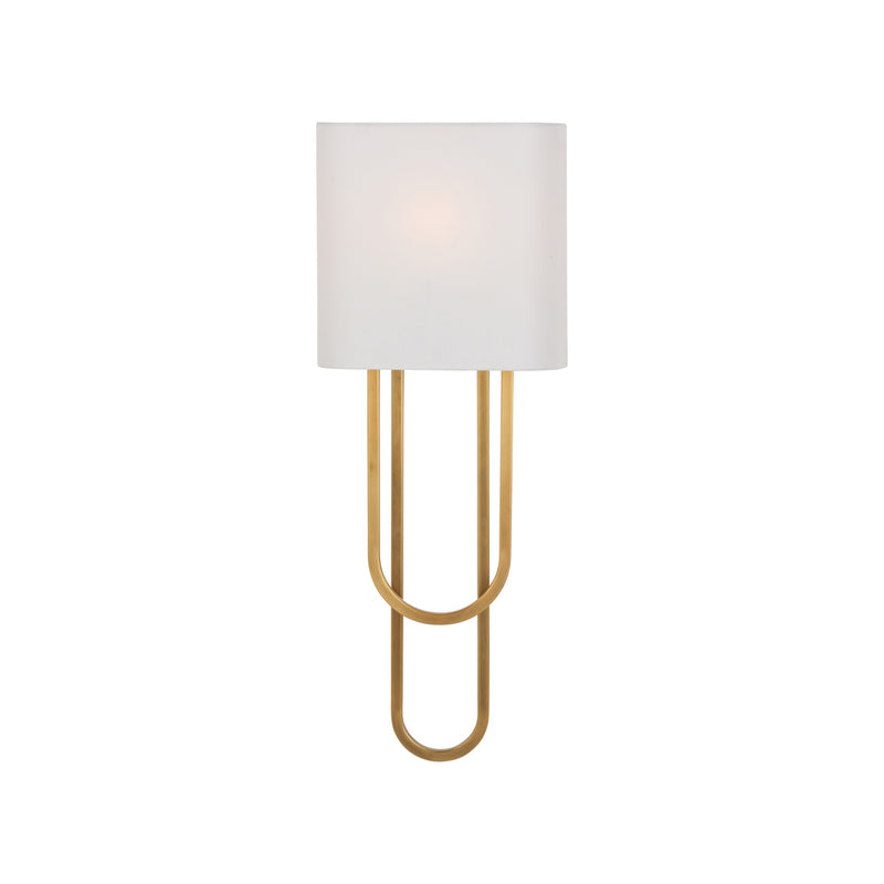 Chelsea House Odeon Sconce - Aged Brass