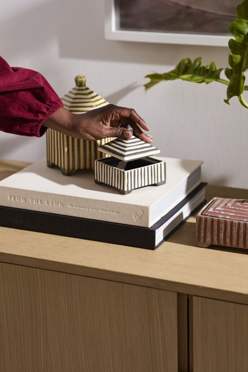 Design Shop Banda Decorative Box 4"x 4"