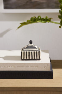 Design Shop Banda Decorative Box 4"x 4"