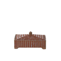 Design Shop Banda Decorative Box 8.25"x 4"x 4"