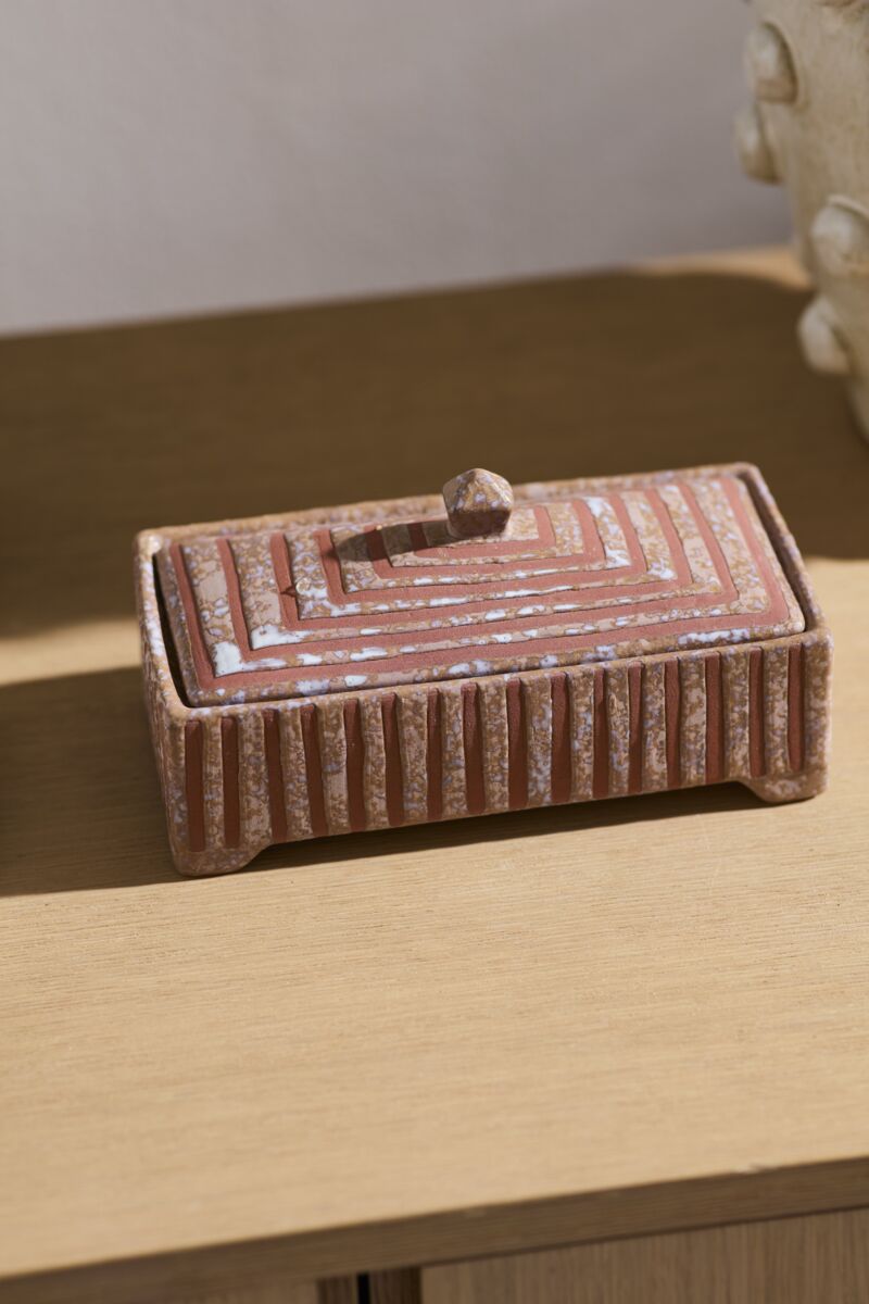 Design Shop Banda Decorative Box 8.25"x 4"x 4"