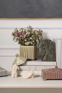 Design Shop Banda Decorative Box 6"x 5.25"x 7.5"
