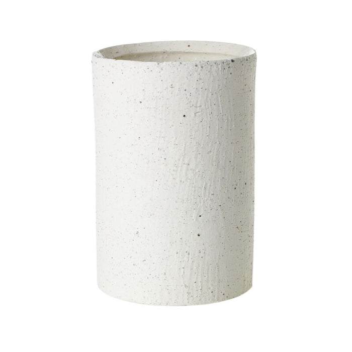 Design Shop Off-White Tobago Vase, 4" X 5.75", Set of 4.