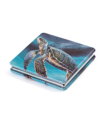 Green Sea Turtle Compact Mirror