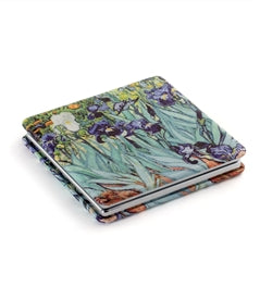 Design Shop Van Gogh'S Irises Travel Mirror