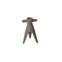 Design Shop Black Montezuma Candleholder, 3" X 6", Set of 2.