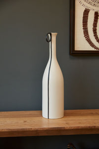 Design Shop White Anita Vase, 5.75" X 22.25"