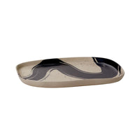 Design Shop Black Gesture Tray, 12.25" X 1", Set of 2.