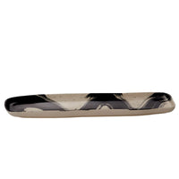 Design Shop Black Gesture Tray, 18.25" X 1", Set of 2.