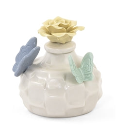 Design Shop Porcelain Butterfly Ang Rose Fragrance Diffuser