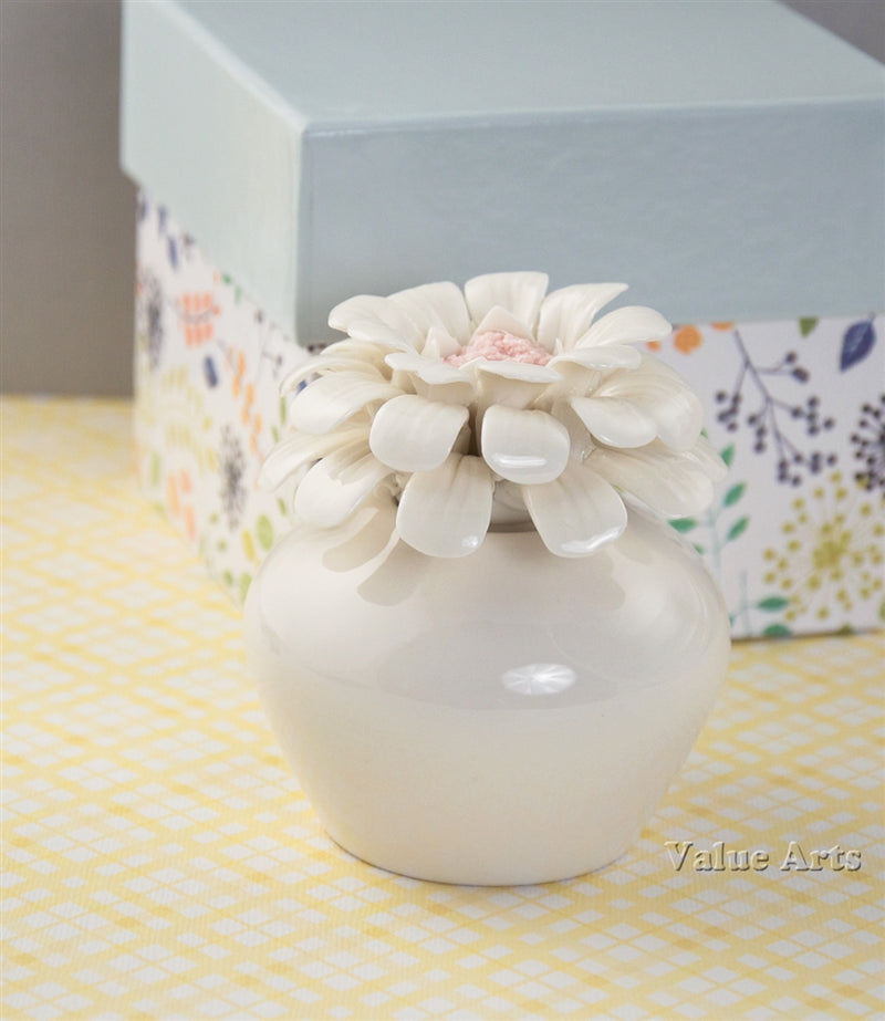 Daisy Diffuser Porcelain Daisy Fragrance Diffuser – Design Shop By Shell