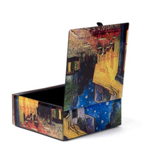 Design Shop Cafe Terrace At Night Keepsake Box