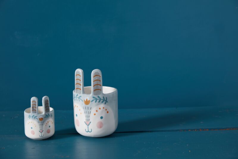 Design Shop Frolic Pot 4.5" x 7.25"