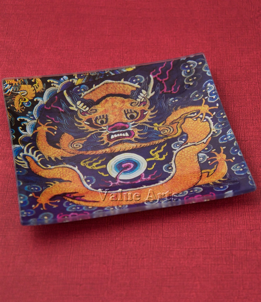 Chinese Dragon Decorative Dish