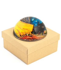 Design Shop Cafe Terrace At Night Paper Weight