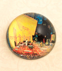Design Shop Cafe Terrace At Night Paper Weight