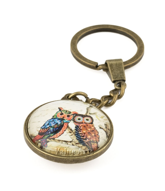 Design Shop Owl on Branch Key Chain