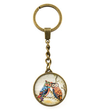 Design Shop Owl on Branch Key Chain