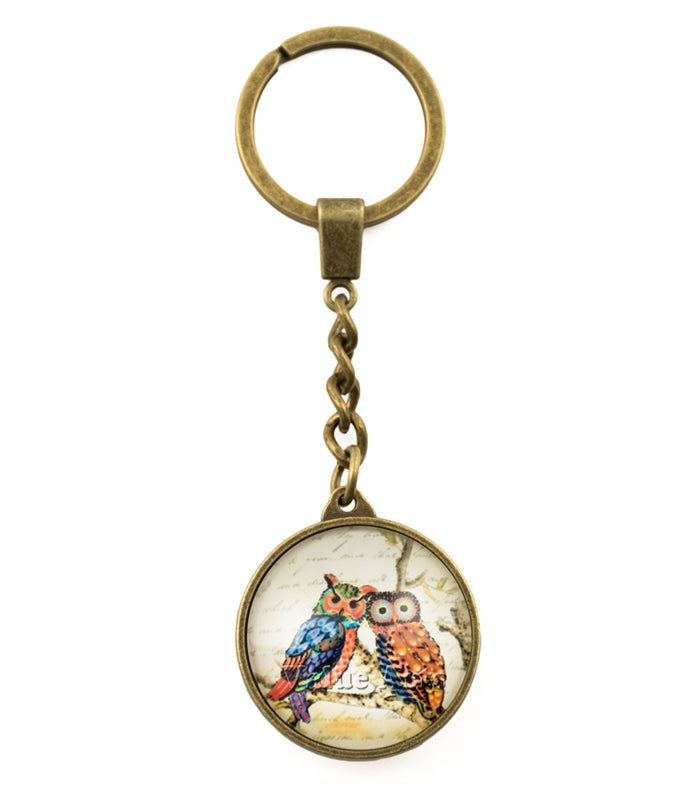 Design Shop Owl on Branch Key Chain