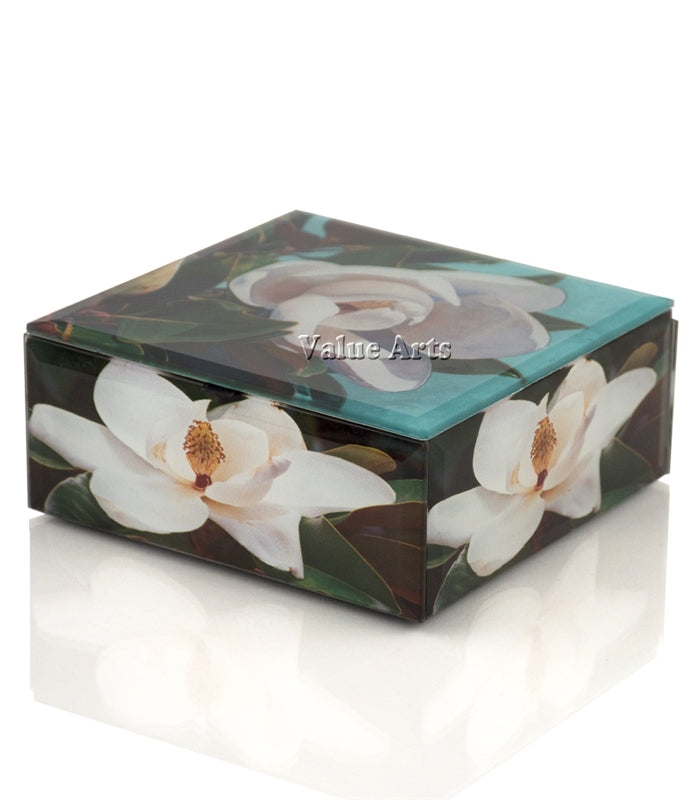 Design Shop Magnolia Flower Keepsake Box