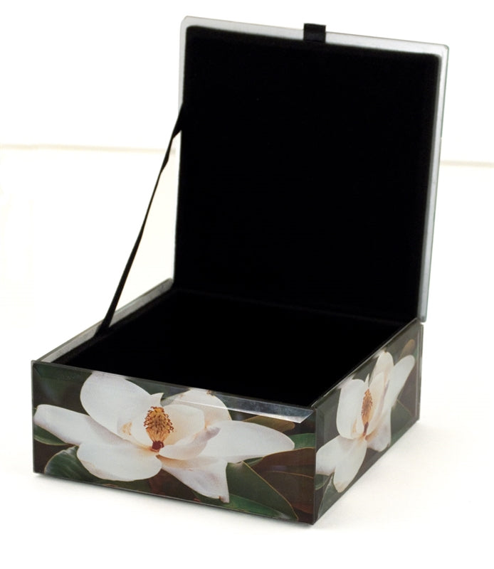Design Shop Magnolia Flower Keepsake Box