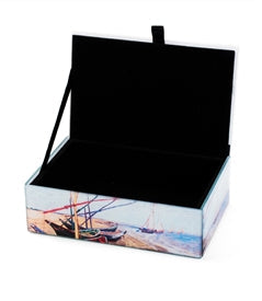 Design Shop Vincent Van Gogh' Fishing Boats On The Beach Keepsake Box