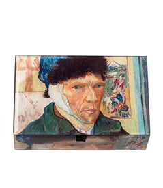 Design Shop Vincent Van Gogh Self Portrait With Bandaged Keepsake Box