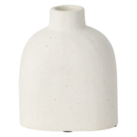 Design Shop White Karis Collection Budvase, 3.5" X 4.25", Set of 2.