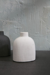 Design Shop White Karis Collection Budvase, 3.5" X 4.25", Set of 2.
