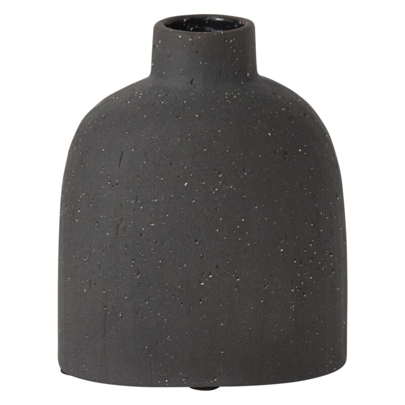 Design Shop Black Karis Collection Budvase, 3.5" X 4", Set of 2.