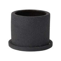 Design Shop Easton Pot with Saucer 5"x 3.5", Set of 2