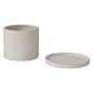 Design Shop Easton Pot with Saucer 5.5"x 4.25", Set of 2