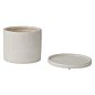 Design Shop Easton Pot with Saucer 7.5"x 5.75"