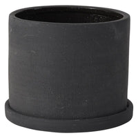 Design Shop Easton Pot with Saucer 7.5"x 5.75"
