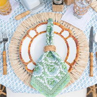 Design Shop Countryside Floral Pattern Napkins - Cotton, Set of 4.