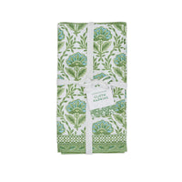 Design Shop Countryside Floral Pattern Napkins - Cotton, Set of 4.