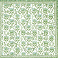 Design Shop Countryside Floral Pattern Napkins - Cotton, Set of 4.