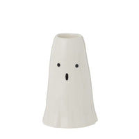 Design Shop White Phantom Collection Candleholder, 2.5" X 3.75", Set of 2.