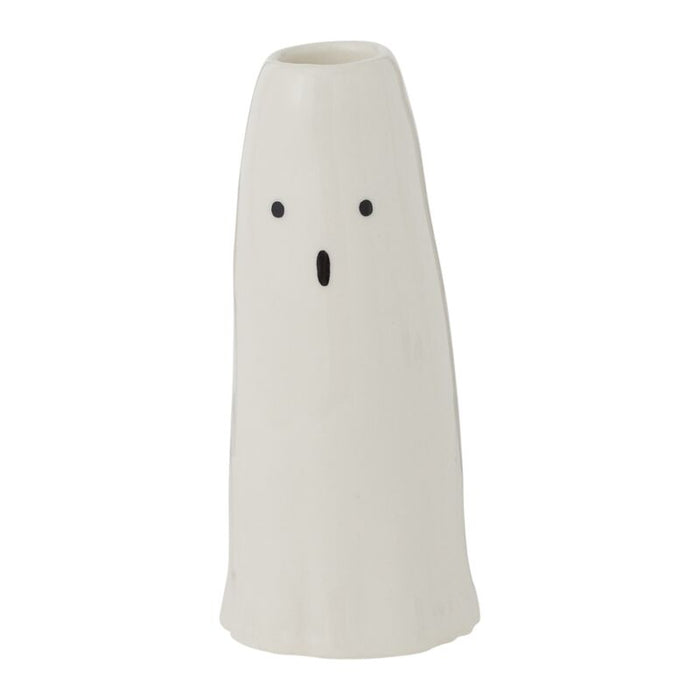 Design Shop White Phantom Collection Candleholder, 2.5" X 5.75", Set of 2.