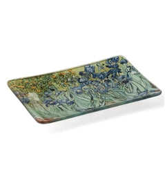 Design Shop Irises Decorative Dish
