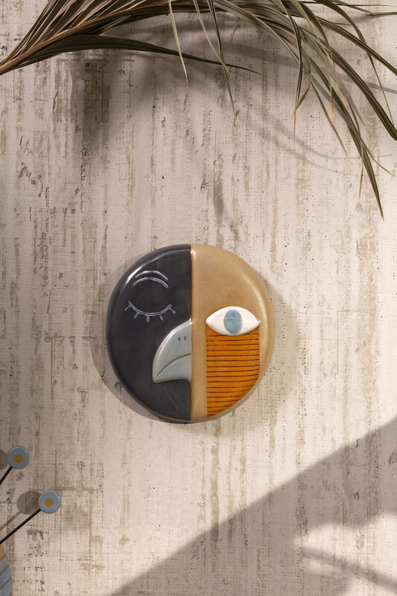 Design Shop Multicolor Celu Wall Hanger, 7" X 8".