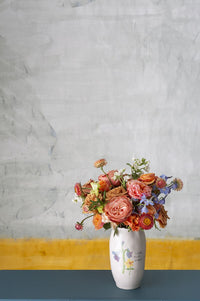 Design Shop White Best Mom Collection Vase, 5" X 8.5".