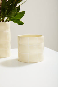 Design Shop Off-White Maison Collection Pot, 5.5" X 5".