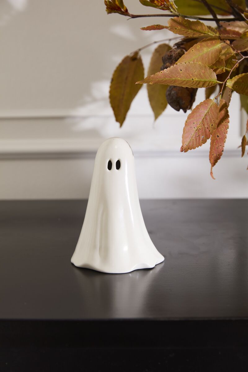 Design Shop Not So Ghostly Figurine 3.5"x 3.25"x 5", Set of 2