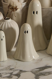 Design Shop Not So Ghostly Figurine 3.5"x 3.25"x 5", Set of 2