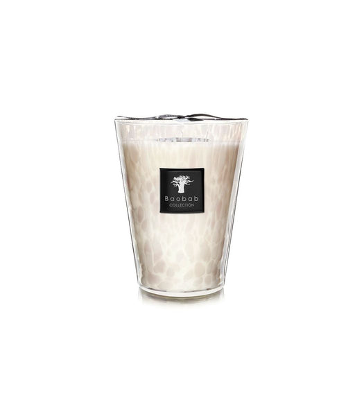 Baobab Collection Scented Candle Pearl White, MAX10PW